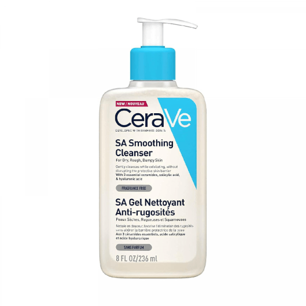 Cerave SA Smoothing Cleanser 236ml ( Language may vary)