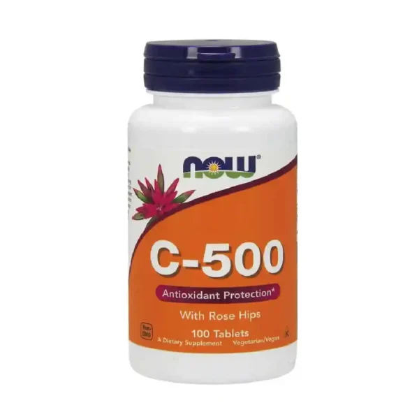 Now Foods Vitamin C-500 100 Tablets