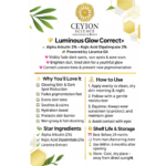 Ceylon Science Luminous Glow Correct + 50ml - Image 4