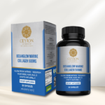 Ceylon Science OceanGlow Marine Collagen 500mg 60 Veg Capsules