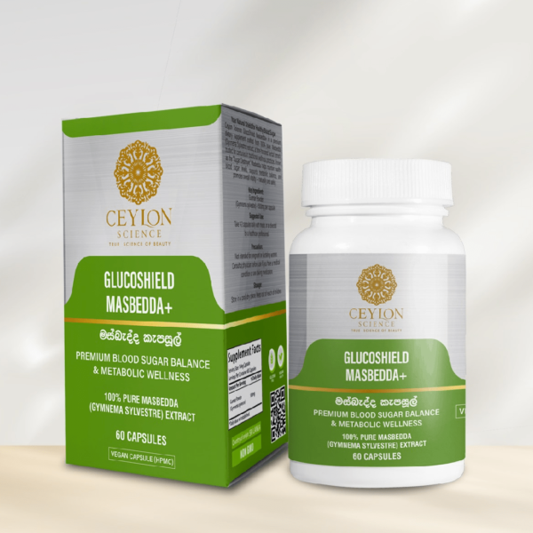 Ceylon Science GlucoShield Masbedda+ 60 Veg Capsules