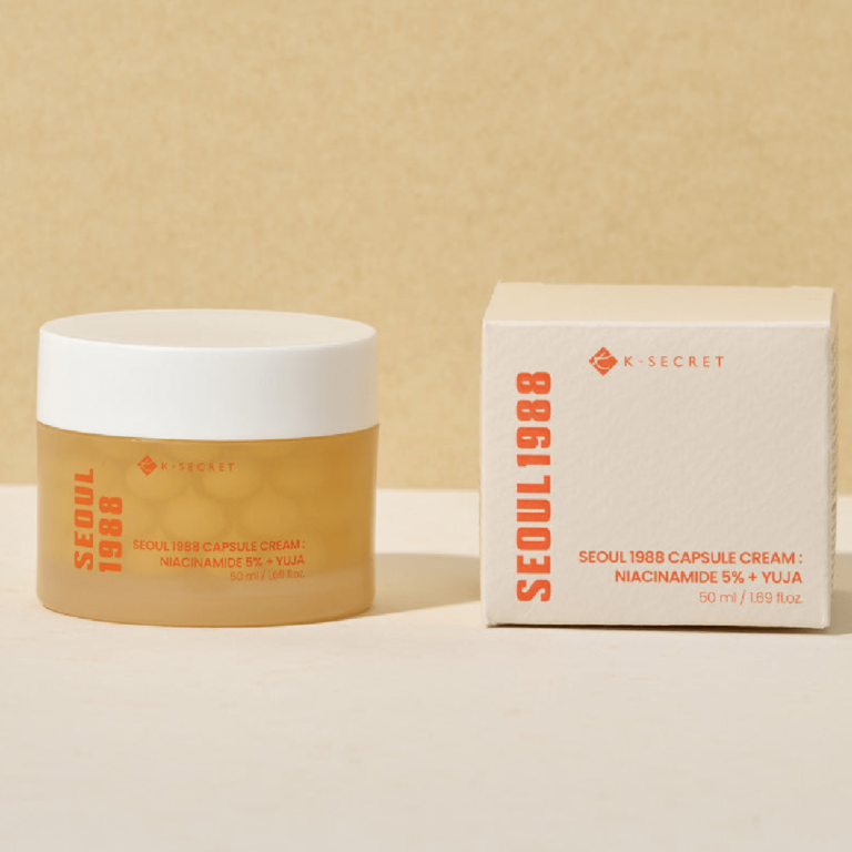 K-secret Seoul 1988 Capsule Cream : Niacinamide 5% Yuja- 50ml