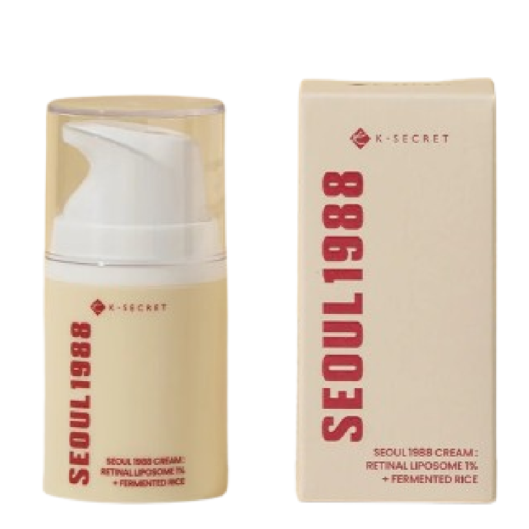K-SECRET SEOUL 1988 Cream : Retinol Liposome 1% + Fermented Rice 50ml